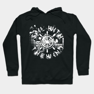 Sail with the wind design Hoodie